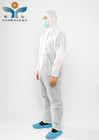High Fluid Resistance Disposable Protective Wear PP SMS Without Shoe Cover