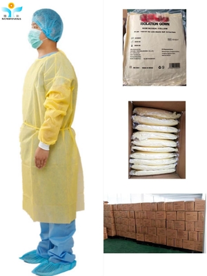 115*137cm Non Woven Disposable Isolation Gowns With CE Certificates