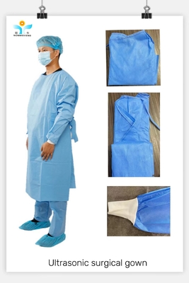 30-50gsm Protective Apparel Breathable Eco-friendly Comfortable for hospital