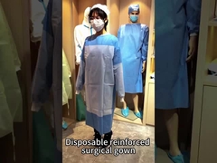 유연한 발목 호흡용 일회용 복장